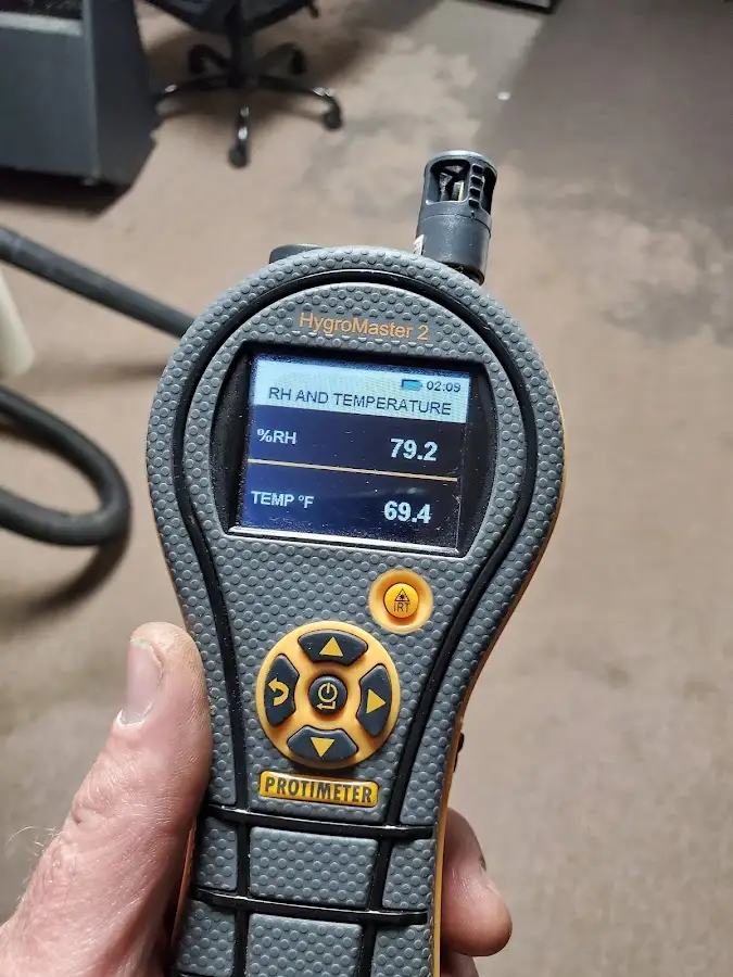 Moisture meter humidity assessment for Fire & Smoke Damage Restoration in La Verne